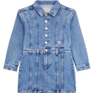 Guess Light Blue Denim Dress